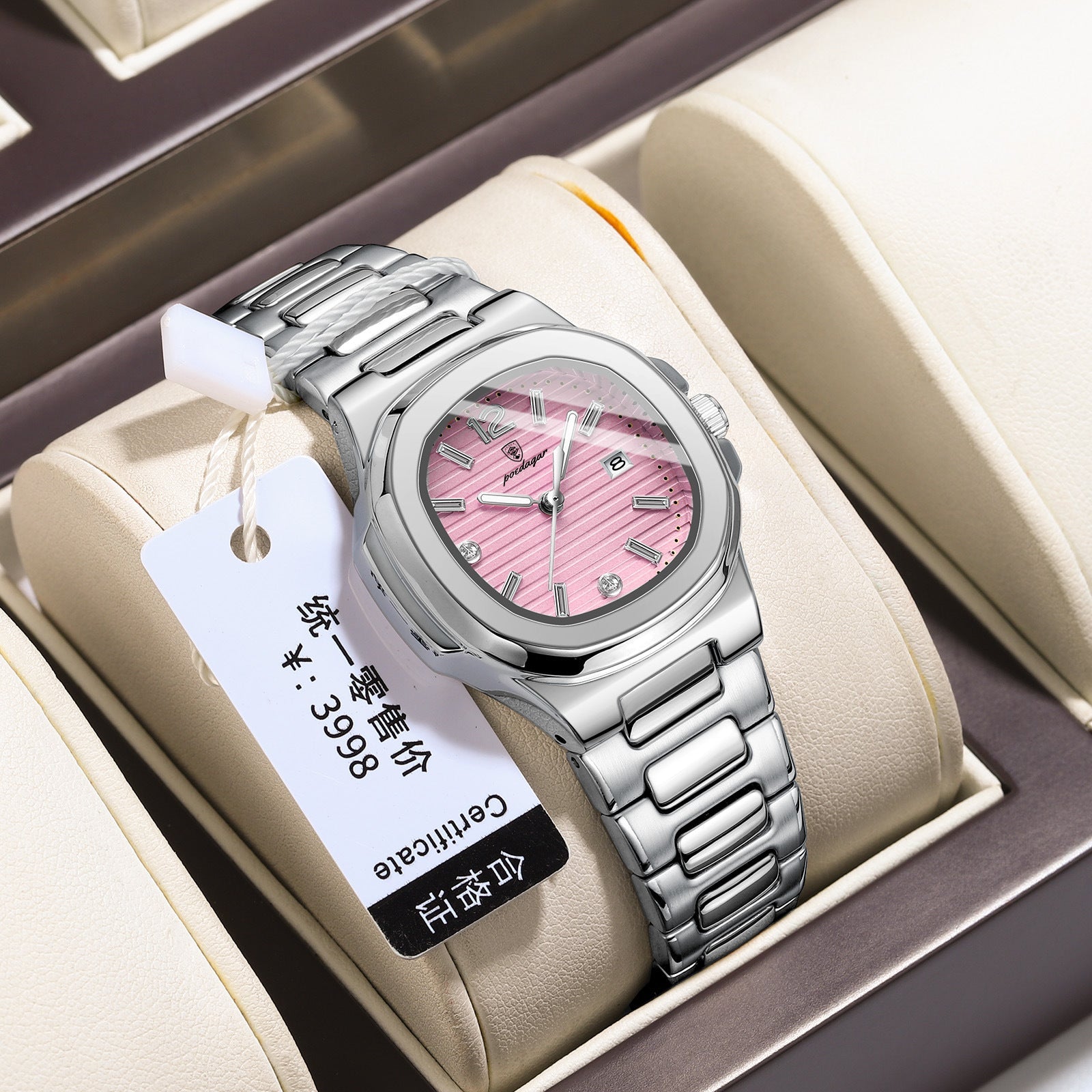 Swiss brand new quartz watch women's ultra-thin luminous women's watch