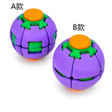 Cross-Border 3D Printed Press-And-Spin Gyro, Press-And-Spin Stress Relief Ball, Fidget Spinner, Stress-Relief Ball