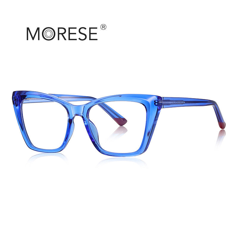 New Anti-Blue Light Fashionable Optical Glasses Cp Pin South American Women's Plain Glasses 2150 Independent Station Supply