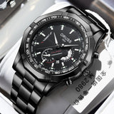 genuine goods Automatic Watch 2022 New Luminous Waterproof Calendar Business Men's Watch Large Dial Hollow Watch