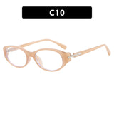 Oval Minimalist Sunglasses 2026 New Trendy Sunglasses Street Style High-End Women's Sunglasses
