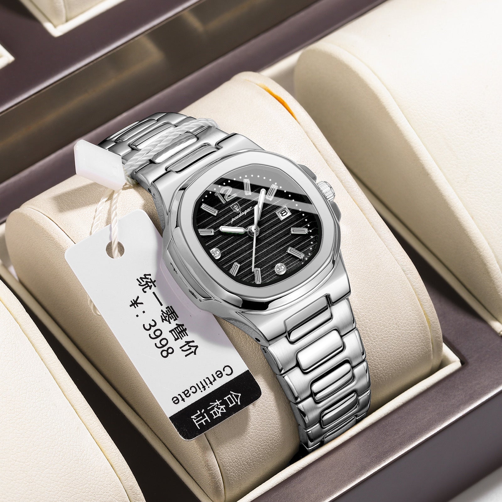 Swiss brand new quartz watch women's ultra-thin luminous women's watch
