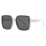 Cross-Border Hot-Selling In-Stock Items, One-Piece Dropshipping Uv400 Sunglasses, Large Square Frame, European and American Internet Celebrity Trend, Street Style, Instagram Fashion