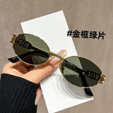 2026 New Style Sunglasses for Female Celebrities, Travel Photography, Uv Protection, Trendy, Natural Look, Versatile Sunglasses
