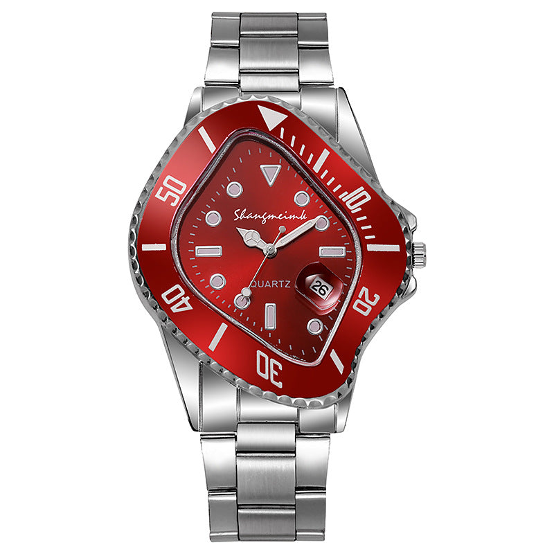 Cross-Border Twisted Water Ghost Green Water Ghost Men's Watch Labor Green Water Ghost Watch Home Quartz Watch Wholesale