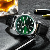Foreign Trade Retro Leather Strap Watch, Quartz Business Mechanical Watch, Korean Style Fashion Trendy Simple Watch, Factory Direct Sales