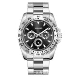 Cross-border explosions gold men's watches men's watches steel band business watches luminous quartz spot wholesale spot manufacturers