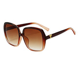 2026 New Women's Sunglasses, Men's Driver's Driving Sunglasses, Anti-Uv Toad Glasses, Fashionable Large Frame Wholesale