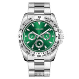 Cross-border explosions gold men's watches men's watches steel band business watches luminous quartz spot wholesale spot manufacturers