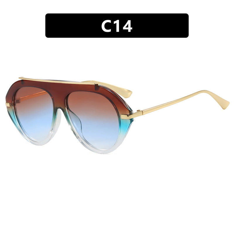 Toad-Shaped Sunglasses Pilot Style 2026 New Model Retro Sunglasses with Unique Shape for Driving