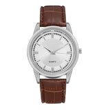 Wholesale Men's Watches Leather Strap Quartz Watch Men's Watch Casual Business Men's Watch Large Dial