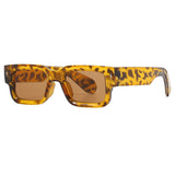 2026 European and American Thick-Framed Men's Sunglasses Trendy Square Frame Export Glasses with Personalized Rivet Decoration Cross-Border Sunglasses