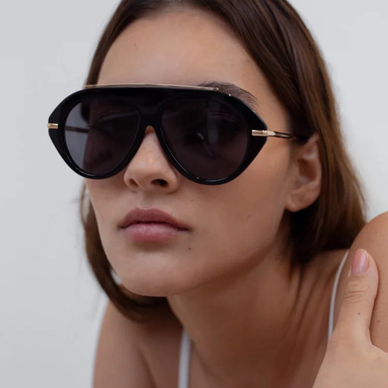 Toad-Shaped Sunglasses Pilot Style 2026 New Model Retro Sunglasses with Unique Shape for Driving