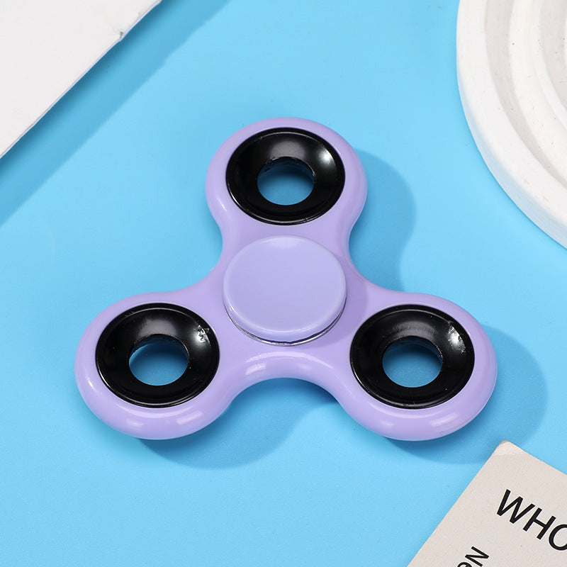 Rotating Fidget Spinner Abs Plastic Three-Finger Stress Relief Toy Hand Spinner Finger Stall Edc Toy