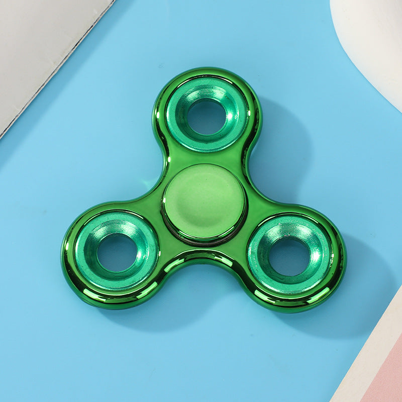 Rotating Fidget Spinner Abs Plastic Three-Finger Stress Relief Toy Hand Spinner Finger Stall Edc Toy