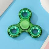 Rotating Fidget Spinner Abs Plastic Three-Finger Stress Relief Toy Hand Spinner Finger Stall Edc Toy