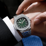 Basic Models Wholesale New Watches Men's Wholesale Men's Wristwatches Dual Calendar Luminous Quartz Stainless Steel Men's Watches