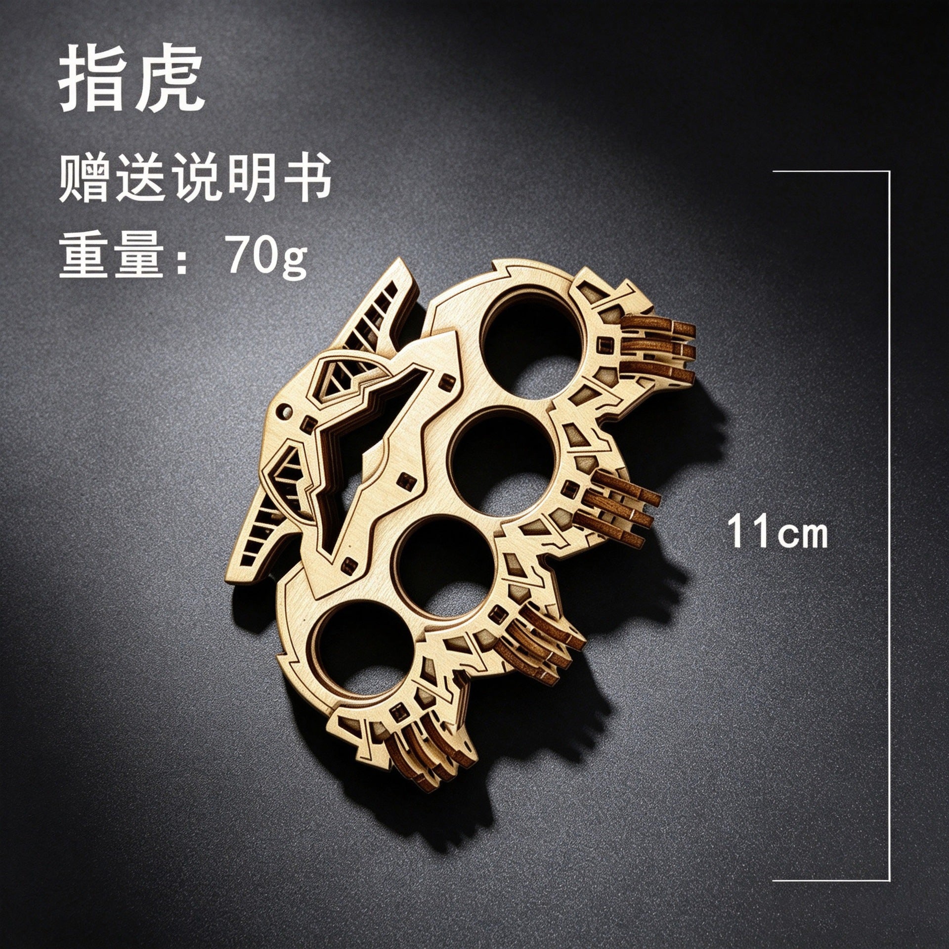 Delta wooden hand-assembled weapon puzzle model DIY 3D assembly toy boy's birthday gift