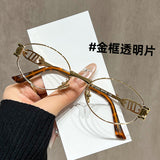 2026 New Style Sunglasses for Female Celebrities, Travel Photography, Uv Protection, Trendy, Natural Look, Versatile Sunglasses