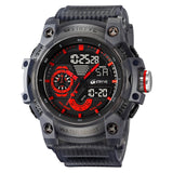 Stryve Men's Fashion Elements Waterproof Sports Watch Dual Display Luminous Electronic Multifunctional Student Watch S8029