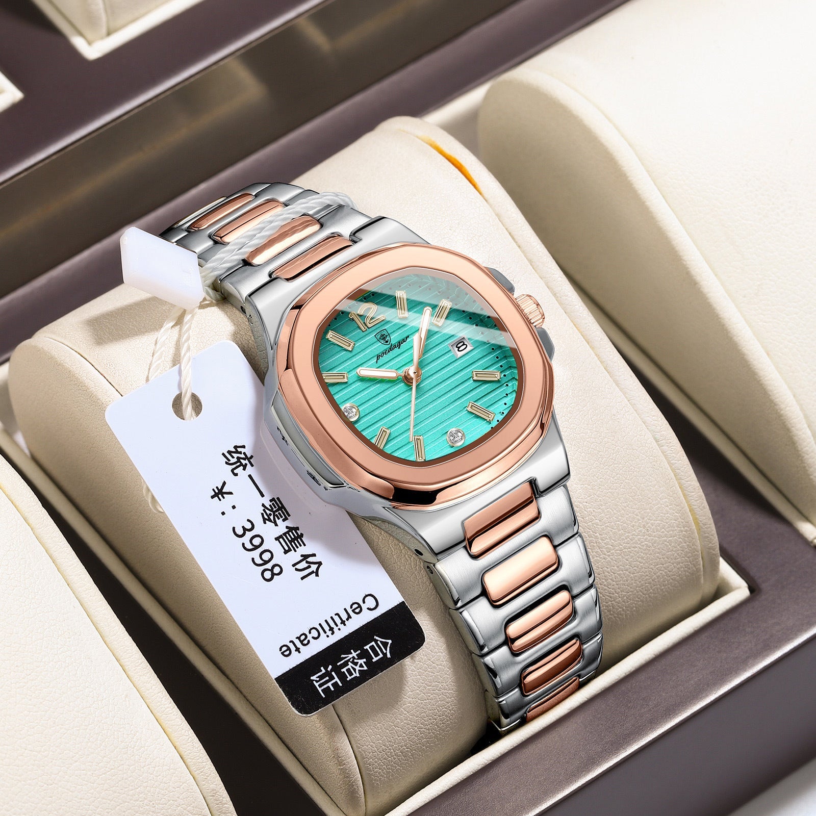 Swiss brand new quartz watch women's ultra-thin luminous women's watch