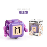 Cross-border children's fingertip decompression robot decompression anti-anxiety decompression cube new exotic infinite cube toy