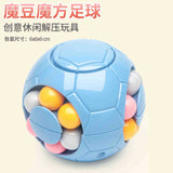 A generation of magic beans Rubik's cube boy gyro finger rotating ball decompression artifact children's educational toys