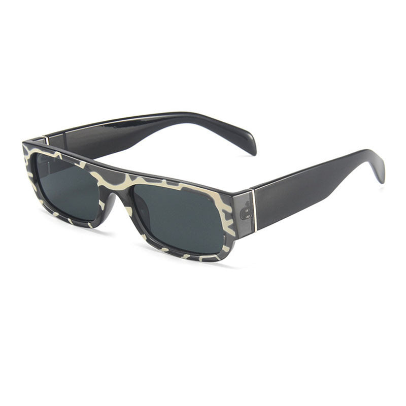 New European and American Cross-border Hip-hop Sunglasses Retro Small Frame Internet Celebrity Glasses Ins Candy Color Personalized Wear Sunglasses
