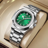 Basic Models Wholesale New Watches Men's Wholesale Men's Wristwatches Dual Calendar Luminous Quartz Stainless Steel Men's Watches