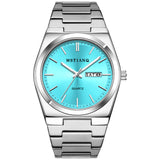 2025 Swiss Brand Export Waterproof Luminous Calendar Men's Watch Business Stainless Steel High-End Trendyy Student Watch