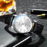 Foreign Trade Retro Leather Strap Watch, Quartz Business Mechanical Watch, Korean Style Fashion Trendy Simple Watch, Factory Direct Sales