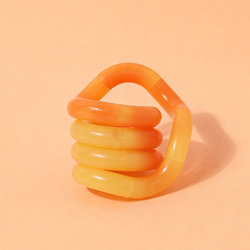 2026 New Crystal Twist Toy for Stress Relief, Emotional Stabilization, Fingertip Twirling, Cross-Border In-Stock