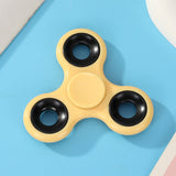 Rotating Fidget Spinner Abs Plastic Three-Finger Stress Relief Toy Hand Spinner Finger Stall Edc Toy