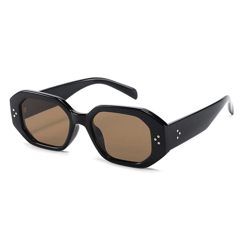 2025 New Polarized Sunglasses for Women, Internet Celebrity, High-End, Face-Showing, Small Anti-Uv Sunglasses Manufacturer Wholesale