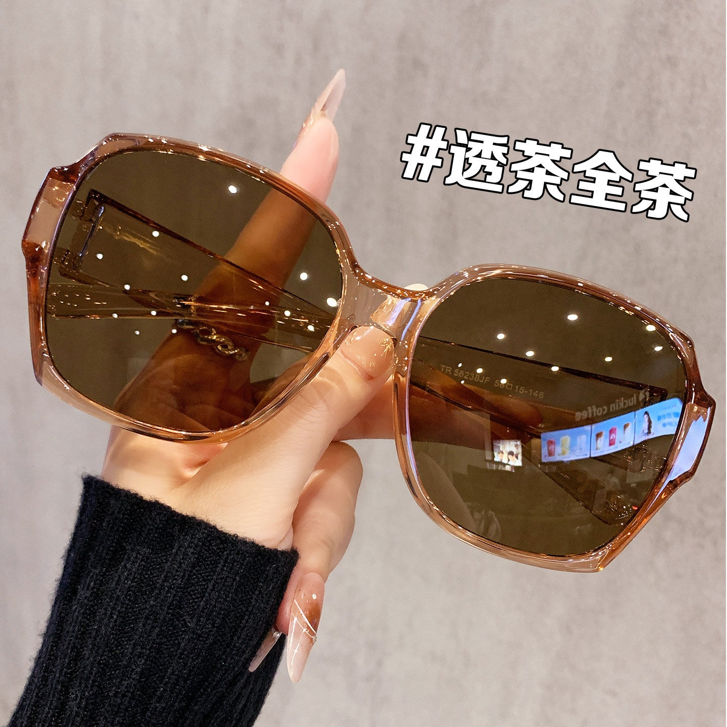 2026 New Polarized Sunglasses That Can Be Worn over Prescription Glasses, Suitable for Men and Women, Uv Protection for Driving, Round Face Shape