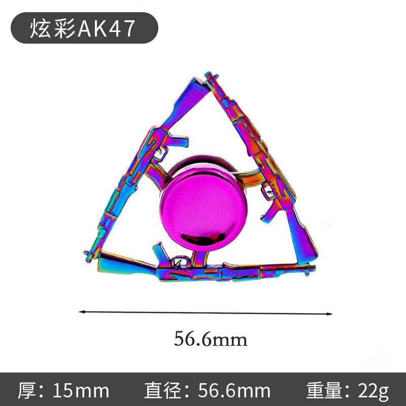 New Alloy Fingertip Spinner Stress-Relief Toy Hand Spinner Finger Spinner Street Stall Toy