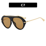 Toad-Shaped Sunglasses Pilot Style 2026 New Model Retro Sunglasses with Unique Shape for Driving