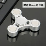 New fingertip gyro leaker metal aluminum alloy finger gyro stainless steel counterweight rotating adult decompression