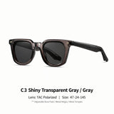 European and American Fashion Trendy Square Frame Sunglasses S31242 Street Style Versatile Sunglasses Uv Protection Acetate Sunglasses