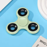 Rotating Fidget Spinner Abs Plastic Three-Finger Stress Relief Toy Hand Spinner Finger Stall Edc Toy