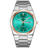 2025 Swiss Brand Export Waterproof Luminous Calendar Men's Watch Business Stainless Steel High-End Trendyy Student Watch