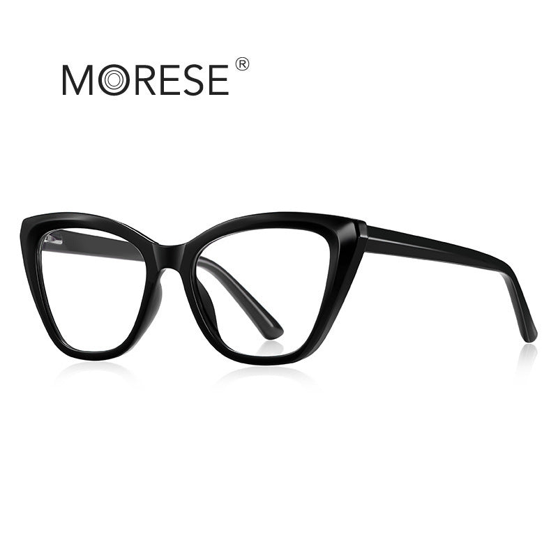 New anti-blue light plain glasses 2148 personality progressive color cat glasses frame Brazil North America foreign trade plain glasses for women