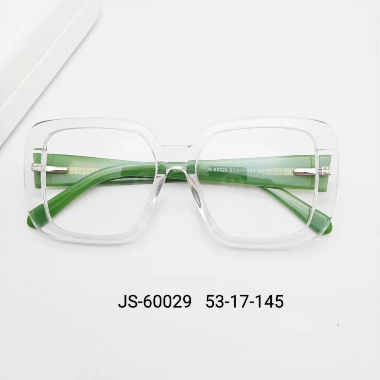 New Large Square Star Vintage Slingshot Leg Rivet Plate Glasses Frame Men's Hawksbill Optical Frame Women's Myopia