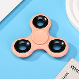 Rotating Fidget Spinner Abs Plastic Three-Finger Stress Relief Toy Hand Spinner Finger Stall Edc Toy