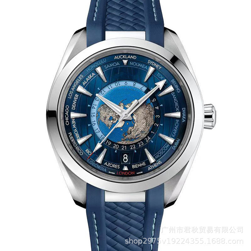 Factory wholesale AliExpress men's three-pin high quality steel band Shi Ying Oujia men's watch a generation of hair