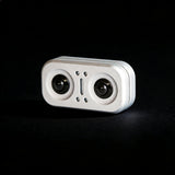 Triangular Rotating Card Pusher Edc Three-Ring Snap Coin Snap Card Hand-Push Sound Coin Stress-Relief Handheld Toy Ppb