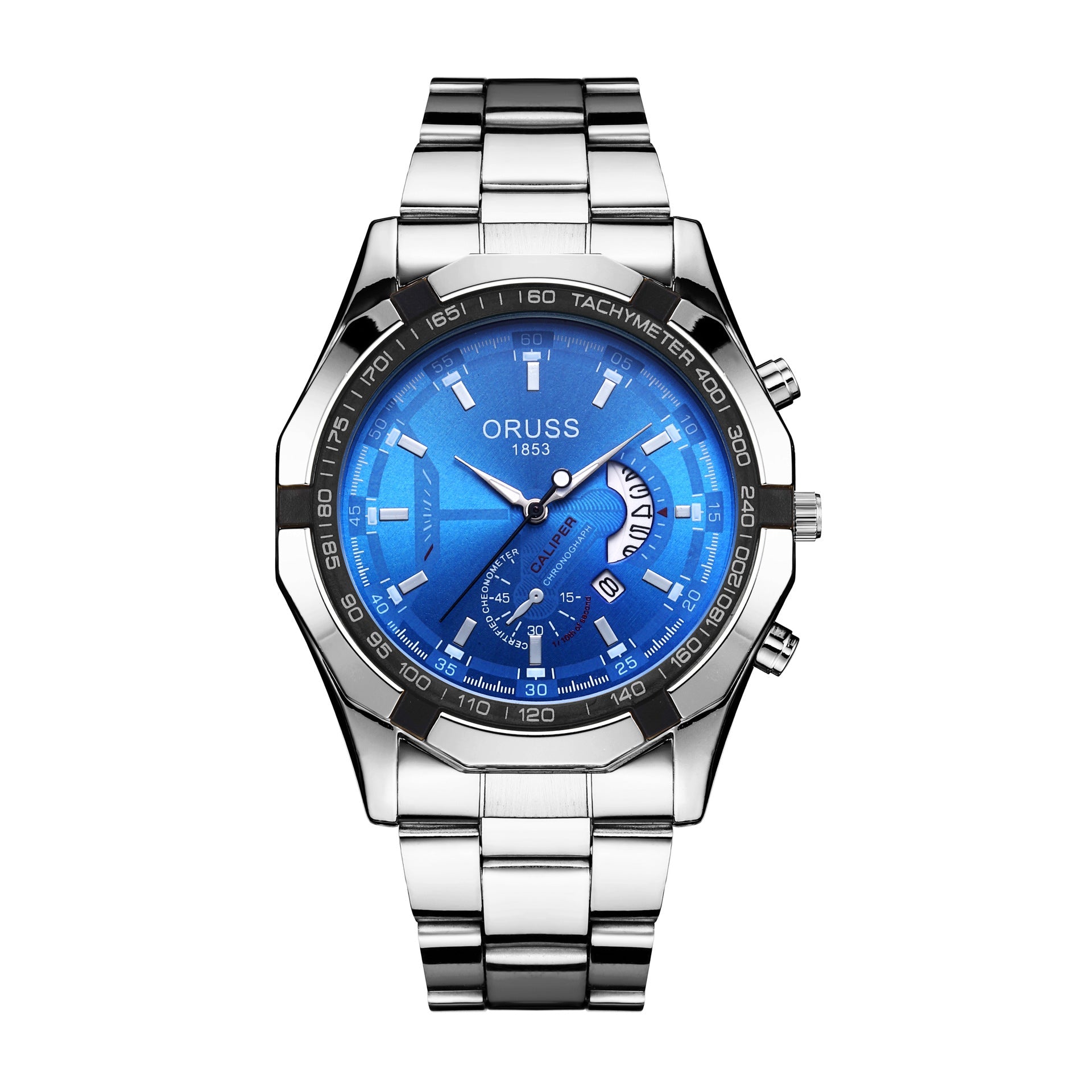 genuine goods Automatic Watch 2022 New Luminous Waterproof Calendar Business Men's Watch Large Dial Hollow Watch