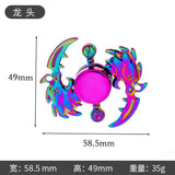 New Alloy Fingertip Spinner Stress-Relief Toy Hand Spinner Finger Spinner Street Stall Toy