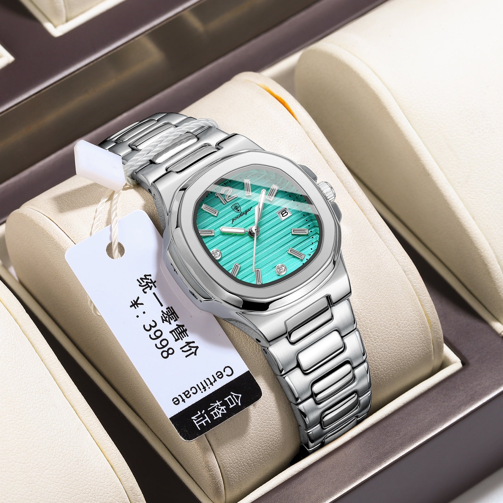 Swiss brand new quartz watch women's ultra-thin luminous women's watch
