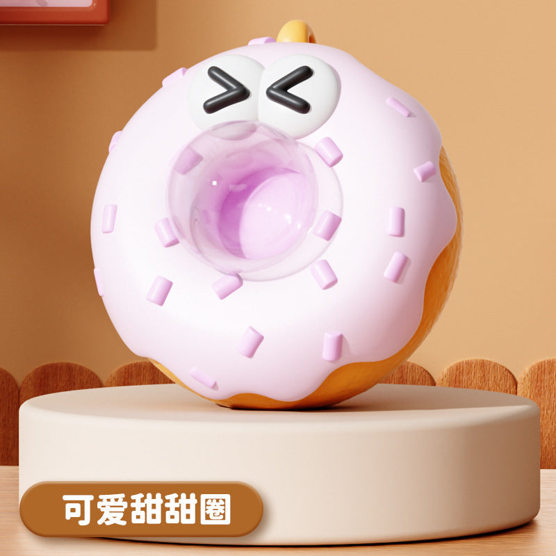 Stress-relief bread squishy toy, donut bubble popper, children's toy, popular stress-relief gadget, venting gadget, wholesale